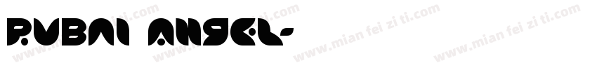 Rubai Angel字体转换